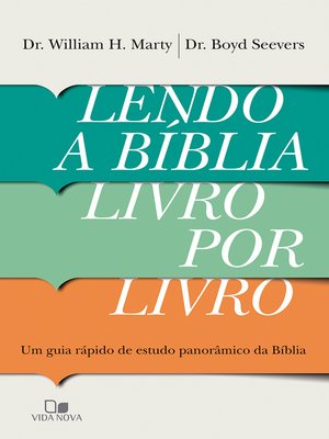 cover image of Lendo a Bíblia livro por livro